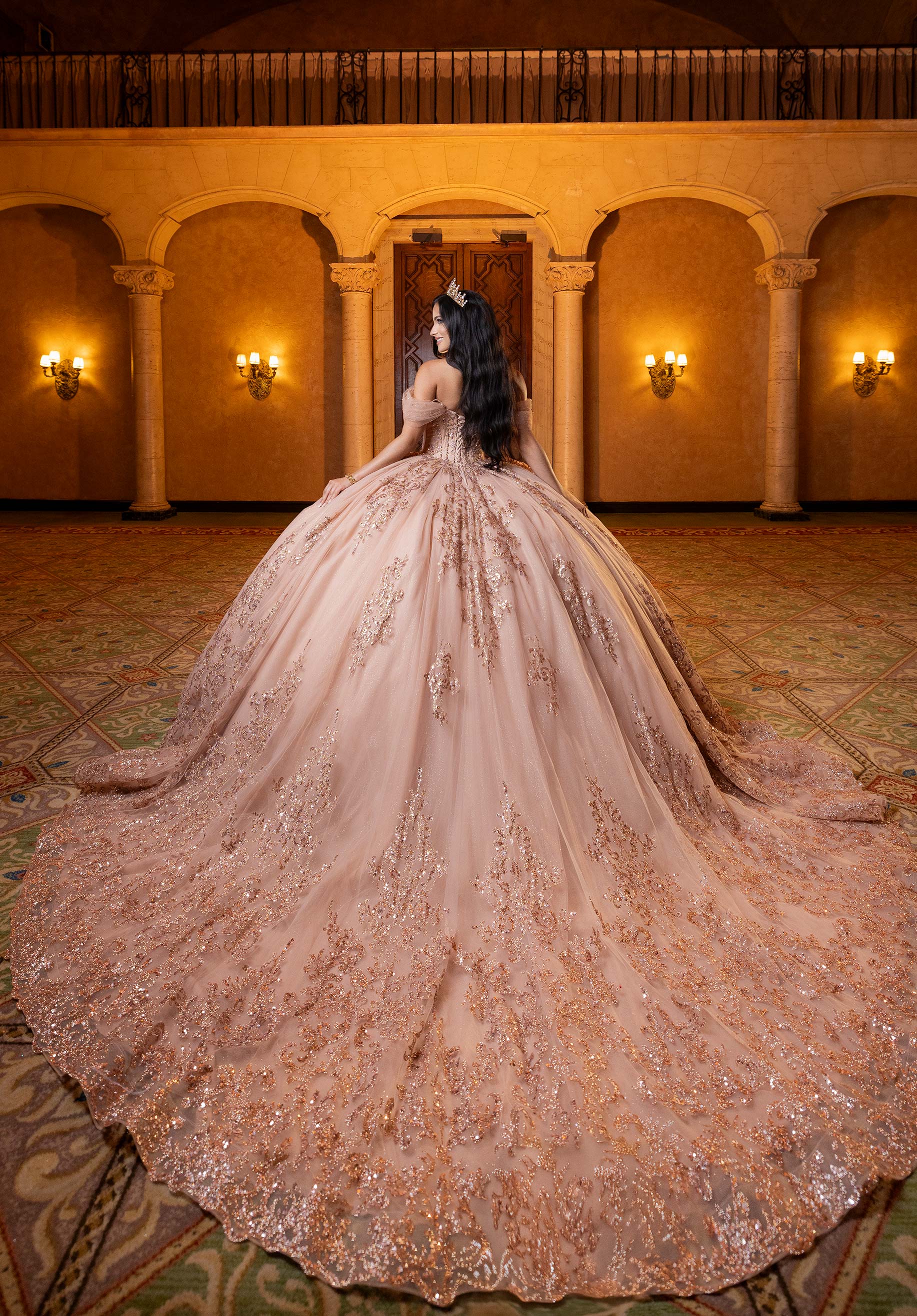 Blossom Quinceañera Dress - Image 10