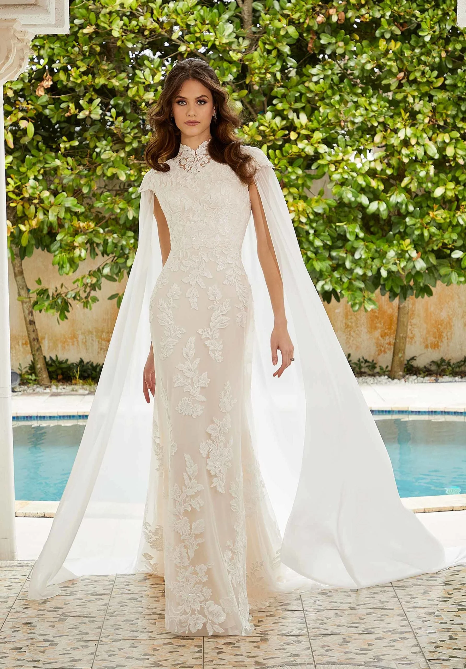 Georgette Wedding Dress