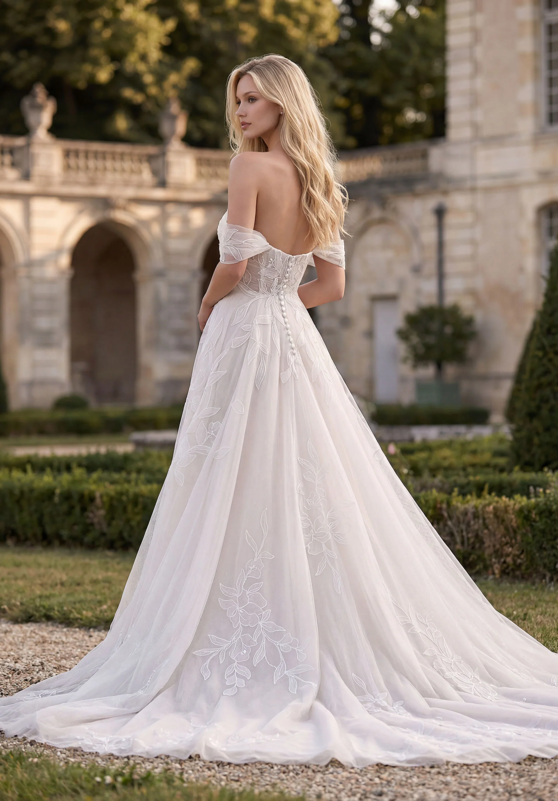 Pacifica Wedding Dress - Image 5