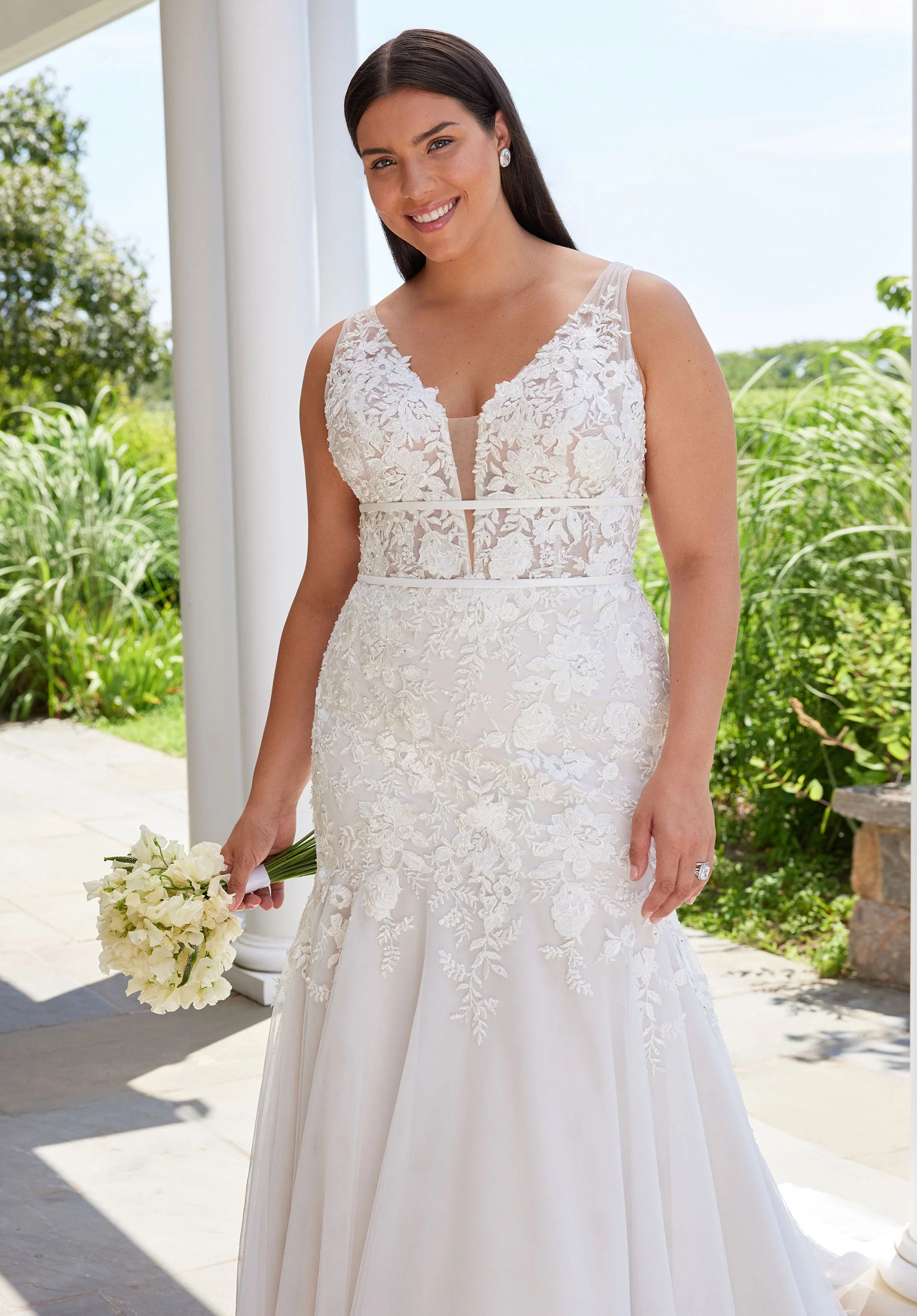 Silver Wedding Dress - Image 6
